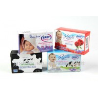 Care babies' delicate skin milk soap