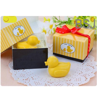 100g Small yellow duck wedding gift organic cheap soap